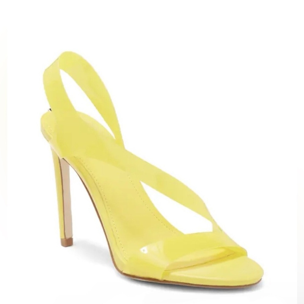 NWT GUESS• Yellow Slingback Heels